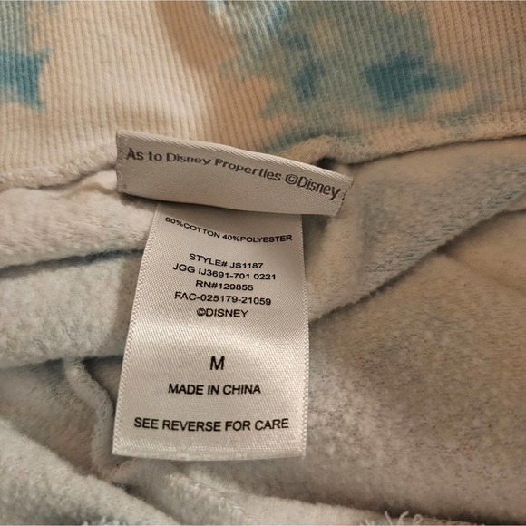 Disney women's Disneyland tie dye design sweat shorts size M - Picture 9 of 10